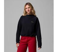 Columbia - Sudadera corta de felpa francesa High Cascades™ - Negro - Talla XS - Mujer