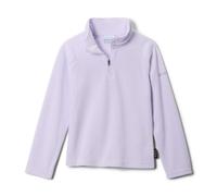 COLUMBIA Sudadera de forro polar de cuello alto con cremallera, Glacial. Color violeta pálido