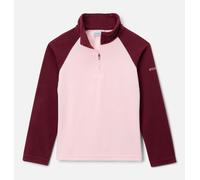 Columbia - Sudadera de forro polar Glacial™ con cremallera parcial -Rojo - Talla XXS (4-5 a) - Niña