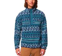 Columbia - Sudaderas y forros polares - Helvetia II Printed Half Snap Fleece Everblue Knitknot - Talla L - Azul Azul L