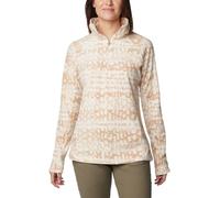 Columbia Suéter de Polar para Mujer, Glacial VI Print 1/2 Zip