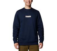 Sudadera de hombre Columbia Trek™ Crew Talla: M / Color: azul oscuro/blanco