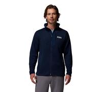 Columbia Suéter para Hombre con Cremallera Completa, Azul Marino Jaspeado, L
