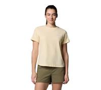 Columbia Sun Trek - Camiseta de Manga Corta para Mujer, Lavado de limón, L