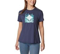 Columbia Sun Trek SS Graphic tee, Camiseta De Manga Corta para Mujer