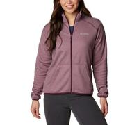 Columbia Sweater Col Hike Tech Fleece FZ Red XS Mujer