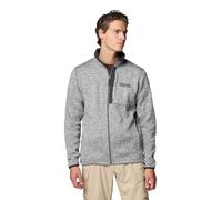Columbia Sweater Weather Full Zip Chaqueta de Forro Polar con Cremallera Completa, City Grey Heather, L Men's