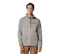 Columbia Sweater Weather Full Zip Chaqueta de Forro Polar con Cremallera Completa, Piedra Oscura Jaspeada, L para Hombre