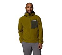 Columbia Tall Heights 3 - Chaqueta softshell con capucha para hombre, color verde musgo/verde, talla XL