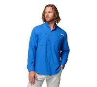 Columbia Tamiami II Big & Tall Camisa de Manga Larga para Hombre, Hombre, Color Vivid Blue, tamaño XX-Large