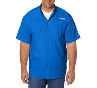 Columbia Tamiami II - Camiseta de Manga Corta para Hombre, Hombre, Color Vivid Blue, tamaño XS