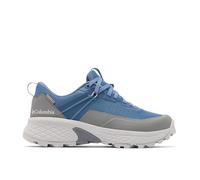 Columbia Tellurix Peak WP - Zapatos de Senderismo y Senderismo de Talle bajo para Mujer, Azul Atardecer/Hielo Gris, Talla 5.5