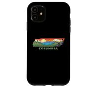 Columbia Tennessee Nature Outdoor Hiking Retro Carcasa para iPhone 11