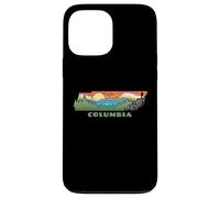 Columbia Tennessee Nature Outdoor Hiking Retro Carcasa para iPhone 13 Pro MAX