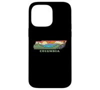 Columbia Tennessee Nature Outdoor Hiking Retro Carcasa para iPhone 14 Pro MAX