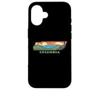 Columbia Tennessee Nature Outdoor Hiking Retro Carcasa para iPhone 16