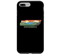 Columbia Tennessee Nature Outdoor Hiking Retro Carcasa para iPhone 7 Plus/8 Plus