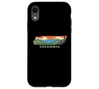 Columbia Tennessee Nature Outdoor Hiking Retro Carcasa para iPhone XR