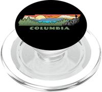 Columbia Tennessee Nature Outdoor Hiking Retro PopSockets PopGrip para MagSafe