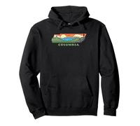 Columbia Tennessee Nature Outdoor Hiking Retro Sudadera con Capucha