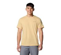 Columbia Thistletown Hills Camiseta de Manga Corta para Hombre, Color Sand Dune Heather, Talla L
