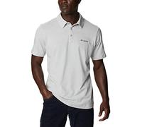 Columbia Thistletown Hills Polo Grey Heather, XXL para Hombre