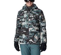 Columbia Timberturner II Jacket Chaqueta, Hombre, Impresión geoglacial de Metal, L