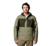 Columbia Tipton Peak III - Chaqueta Aislante para Hombre, Color Verde Piedra/Verde, Talla S