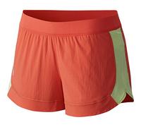Columbia Titan Ultra SHO Pantalón Corto, Mujer, Naranja (Zing), L