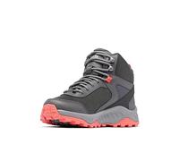 Columbia Trailstorm Ascend Mid Wp, Botas Mujer, Dark Grey Red Coral, 36 EU