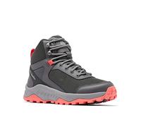 Columbia Trailstorm Ascend Mid Wp, Botas Mujer, Dark Grey Red Coral, 37 EU