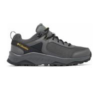 Columbia - Trailstorm Ascend Waterproof, Zapatos Impermeables de Trekking y Senderismo de Tiro bajo, Dark Grey/Golden Yellow,