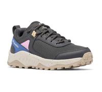 Columbia - Trailstorm Ascend Waterproof, Zapatos Impermeables de Trekking y Senderismo de Tiro bajo Mujer, Shark/Cosmos, 39.5 EU