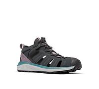 Columbia Trailstorm H20 Sandalias De Senderismo Y Trekking impermeables para Mujer, Gris (Dark Grey x Deep Wisteria), 37 EU
