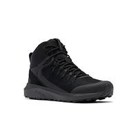 Columbia Trailstorm Mid Waterproof Botas Montaña De Senderismo Y Trekking para Hombre, Negro (Black x Dark Grey), 45 EU
