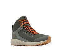 Columbia TRAILSTORM MID WATERPROOF OMNI HEAT Botas Montaña De Senderismo Y Trekking impermeables Hombre , Verde (Gravel x Warm Copper), 40 EU