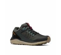 Columbia Trailstorm Waterproof Zapatillas De Senderismo Y Trekking para Hombre, Verde (Dark Moss x Mango), 44 EU