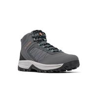 Columbia Transverse Hike Waterproof, Botas Senderismo de Altura Media Hombre, Gris Oscuro Cloudburst, 41.5 EU
