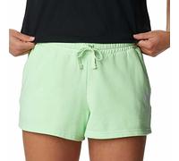 Columbia Trek - Pantaloncini In Spugna Francese, Pantalones Cortos de Trekking Mujer, Chiave West/Bianco/CSC Stacked Logo,