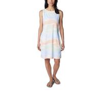 Columbia Vestido Estampado Chill River, Subcorriente Blanca, XL para Mujer