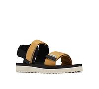 Columbia Via Sandal sandalias para Mujer, Negro (Black x Dark Stone), 39 EU