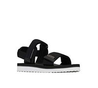 Columbia Via Sandal sandalias para Mujer, Negro (Black x White), 36 EU