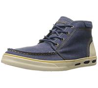 Columbia Vulc N Vent Chukka Canvas, Botines para Hombre, Multicolor-Multicolor (Nocturnal/Dark Banana), 47 EU