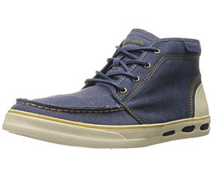 Columbia Vulc N Vent Chukka Canvas, Botines para Hombre, Multicolor-Multicolor (Nocturnal/Dark Banana), 47 EU