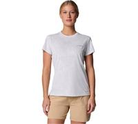 COLUMBIA W Bluebird Canyon Short Sleeve Crew - Mujer - Blanco - talla M- modelo 2025