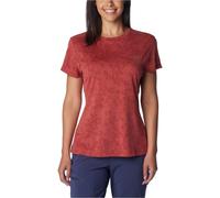 COLUMBIA W Bluebird Canyon Short Sleeve Crew - Mujer - Rojo - talla XS- modelo 2024