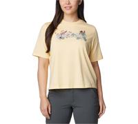 COLUMBIA W North Cascades Relaxed Tee - Mujer - Amarillo - talla L- modelo 2024