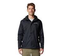 Columbia Watertight 2 Jacket, Chaqueta impermeable para la lluvia Hombre, Black, XL