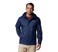 Columbia Watertight 2 Jacket, Chaqueta impermeable para la lluvia Hombre, Collegiate Navy, M