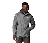 Columbia Watertight 2 Jacket, Chaqueta impermeable para la lluvia Hombre, Gris, ciudad, XL